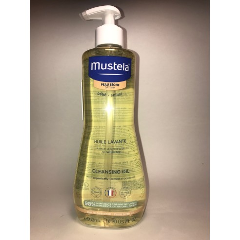 MUSTELA ACEITE DE BAÑO Y DUCHA PIEL SECA  1 ENVASE 500 ML