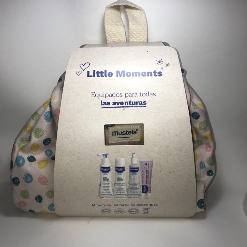 MUSTELA MOCHILA LITTLE MOMENTS LUNARES