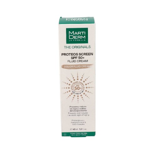 MARTIDERM PROTEOS SCREEN SPF50 FLUID CREAM COLOR 40 ML