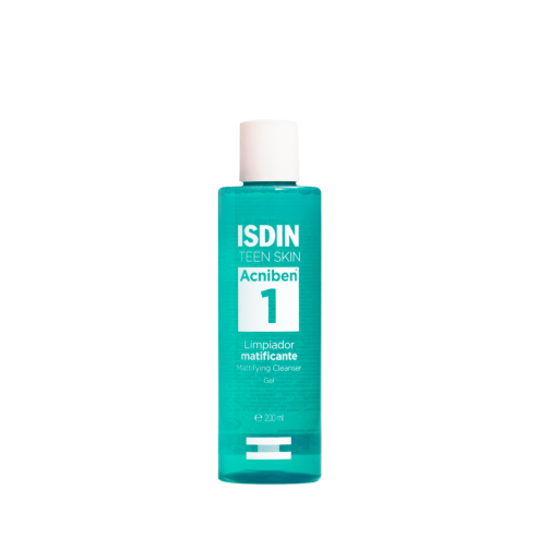 ISDIN OILY SKIN ACNIBEN LIMPIADOR MATIFICANTE GEL  1 FRASCO