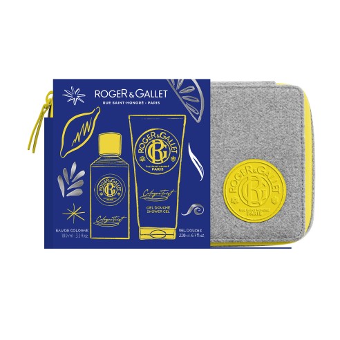 ROGER & GALLET NAVIDAD NECESER COLOGNE TWIST GEL REGALO