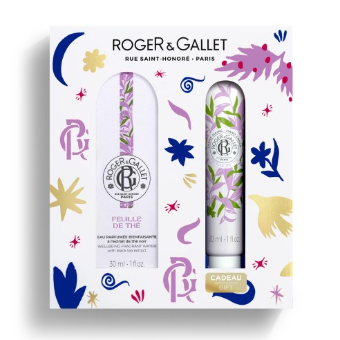 ROGER & GALLET PACK NAVIDAD FEUILLE DE THÉCREMA MANO