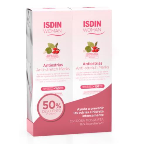 WOMAN ISDIN ANTIESTRÍAS 2X250 ML