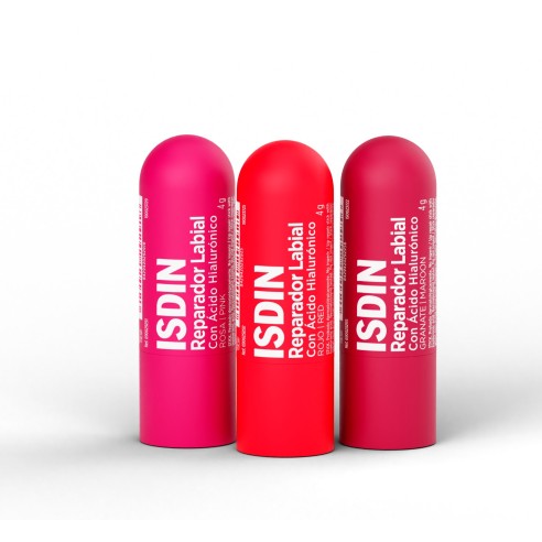 ISDIN REPARADOR LABIAL  1 STICK 4 G COLOR ROJO