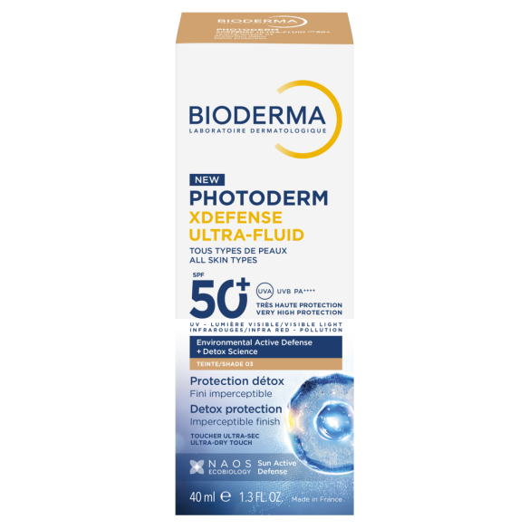 PHOTODERM XDEFENSE ULTRA FLUID SPF 50 1ENVASE 40 ML TONO 03