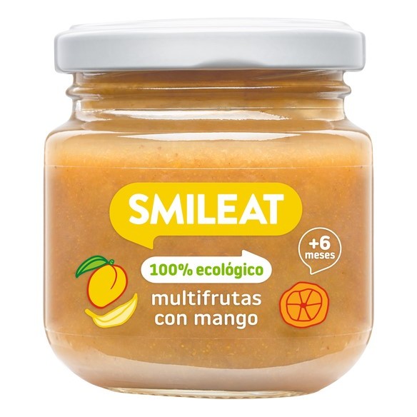SMILEAT  1 TARRITO 130 G SABOR MULTIFRUTA CON MANGO