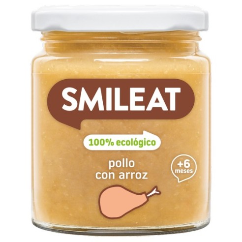 SMILEAT  1 TARRITO 230 G SABOR POLLO CON ARROZ