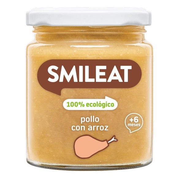 SMILEAT  1 TARRITO 230 G SABOR POLLO CON ARROZ