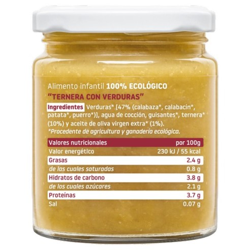 SMILEAT  1 TARRITO 230 G SABOR TERNERA CON...