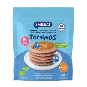 SMILEAT TORTITAS PARA PREPARAR CEREALES CON AVENA INTEGRAL