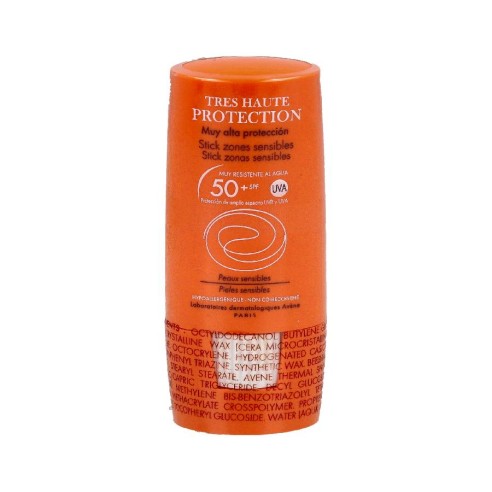 AVENE SPF 50 STICK ZONAS SENSIBLES  8 G