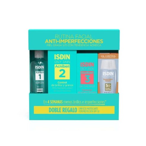 ISDIN ACNIBEN RUTINA FACIAL ANTI-IMPERFECCIONES