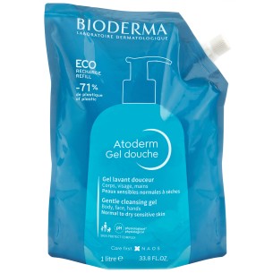 ATODERM GEL DE DOUCHE BIODERMA 1 ENVASE 1 L ECO-RECARGABLE
