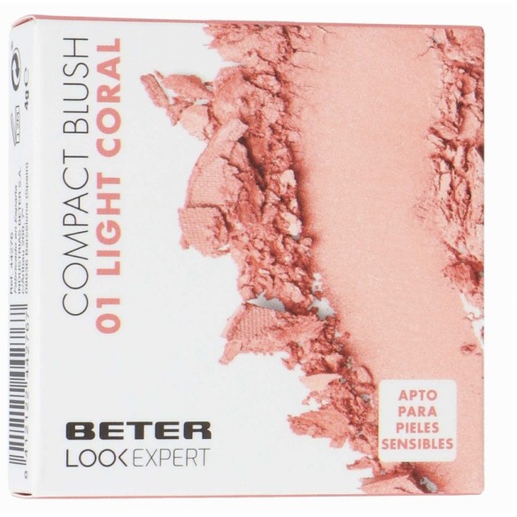 BETER COMPACT BLUSH 01 LIGHT CORAL