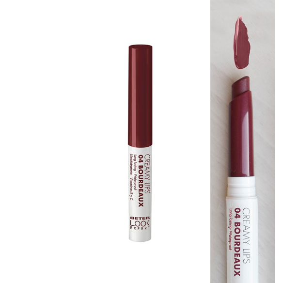BETER LIPSTICK CREAMY LIPS 04 BOURDEAUX