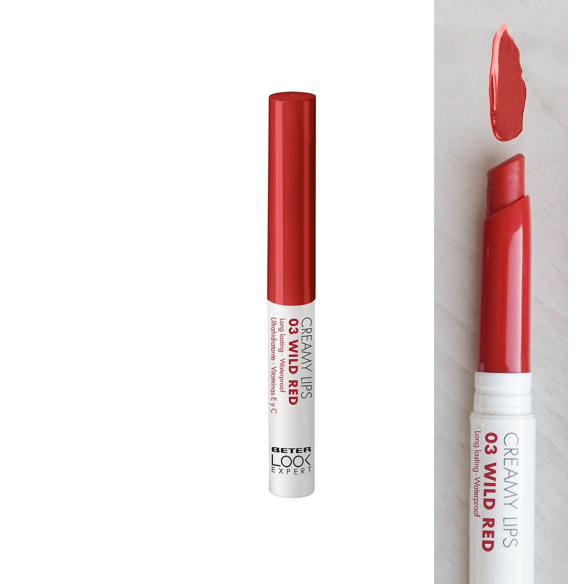 BETER LIPSTICK CREAMY LIPS 03 WILD RED