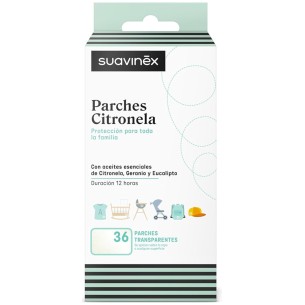 SUAVINEX PARCHES CON CITRONELLA  36 PARCHES
