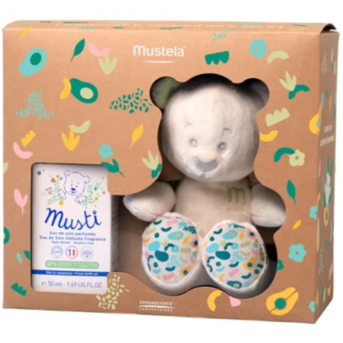 MUSTELA COFRE PERFUME MUSTI OSITO PELUCHE