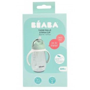 BÉABA TAZA CON PAJITA 300 ML VERDE SALVIA