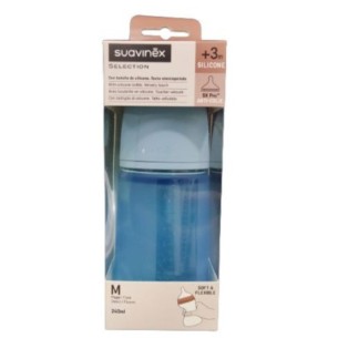 BIBERON SILICONA SUAVINEX SOFT COLOUR  3 MESES 1 UNIDAD 240
