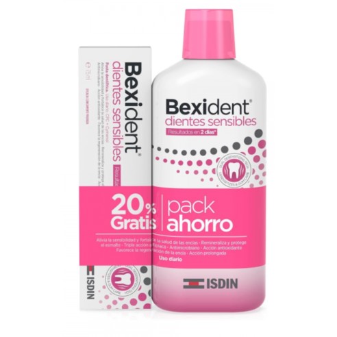 PACK BEXIDENT DIENTES SENSIBLES COLUTORIOPASTA