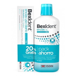 PACK BEXIDENT ENCIAS COLUTORIO 500ML  PASTA 125 ML