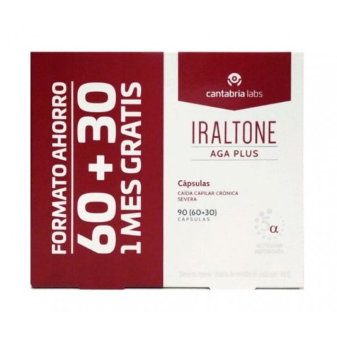 IRALTONE AGA PLUS  90 CAPSULAS