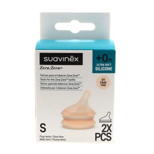TETINA SILICONA FLUJO LENTO S SUAVINEX ZERO ZERO ULTRA SUAVE