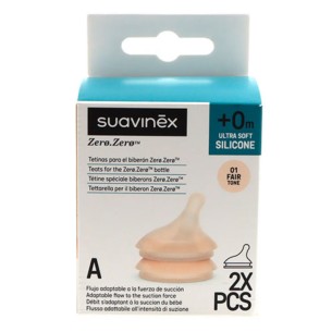 TETINA SILICONA FLUJO ADAPTABLE A SUAVINEX ZERO ZERO ULTRA S