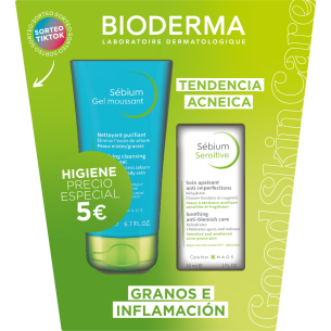 BIODERMA PACK SEBIUM SENSITIVEGEL MOUSSANT