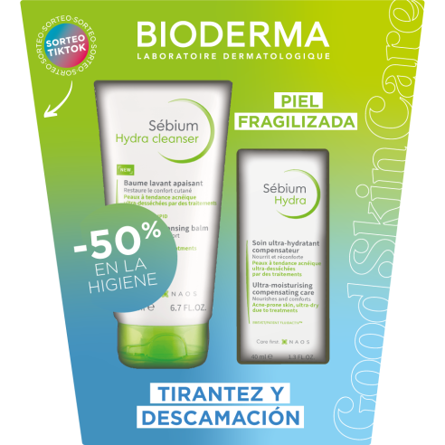 BIODERMA PACK SEBIUM HYDRA  HYDRA CLEANSER