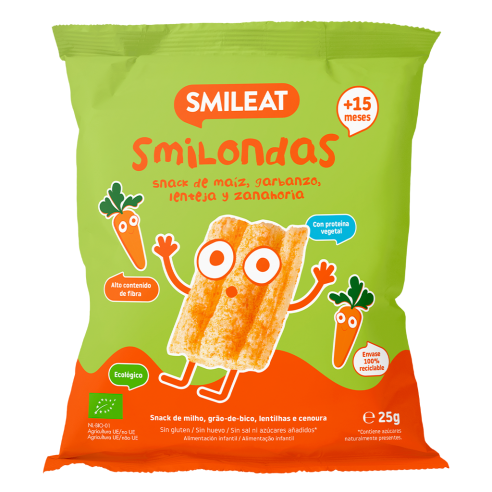 SMILEAT SMILONDAS ECO SNACK  1 ENVASE 25 G...