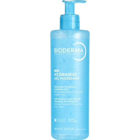 BIODERMA HYDRABIO GEL MOUSSANT 1 ENVASE 400 ML
